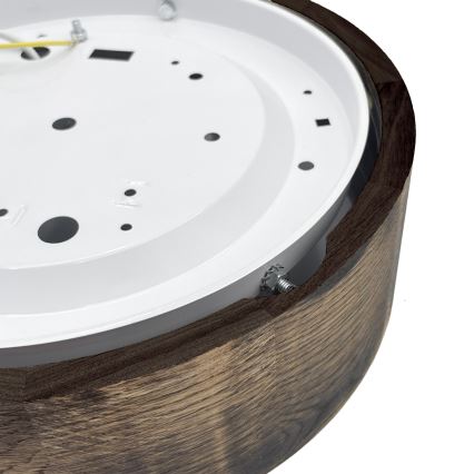 Brilagi - Stropní svítidlo CARVALHO SMOKEY 1xE27/60W/230V dub pr. 27,5 cm