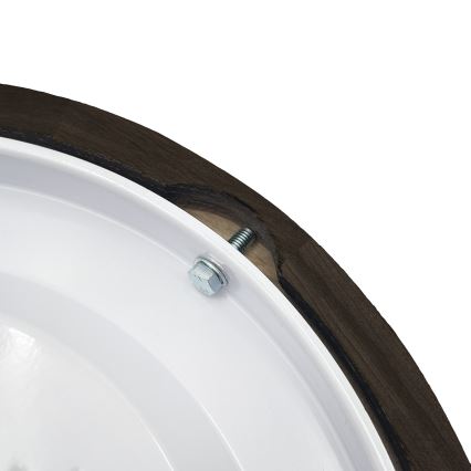 Brilagi - Stropní svítidlo CARVALHO SMOKEY 1xE27/60W/230V dub pr. 27,5 cm