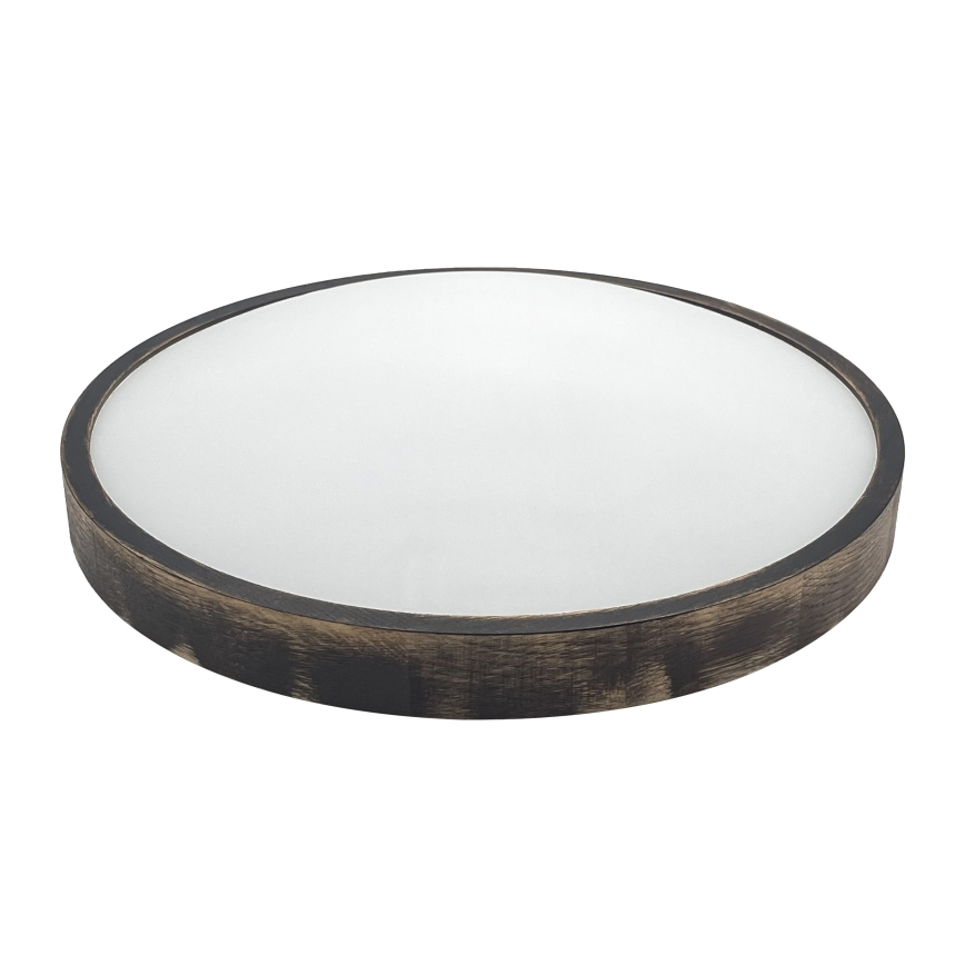 Brilagi - Stropní svítidlo CARVALHO SMOKEY 3xE27/15W/230V dub pr. 47,5 cm