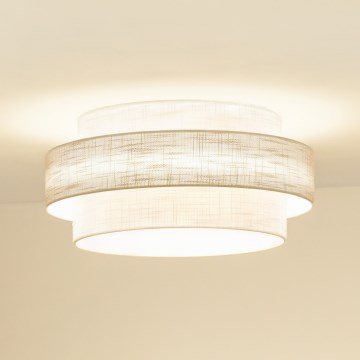 Brilagi - Stropní svítidlo DOVER SPACE LED/12W/230V pr. 50 cm 3000K/4000K/6400K šedá/krémová