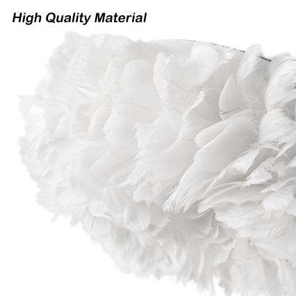 Brilagi - Stropní svítidlo FEATHER 3xE27/40W/230V pr. 40 cm bílá