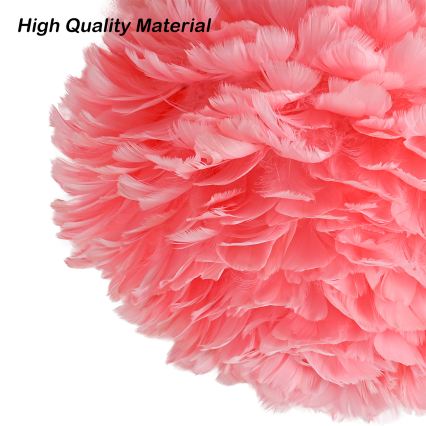 BRILAGI - Stropní svítidlo FEATHER 3xE27/40W/230V pr. 50 cm růžová