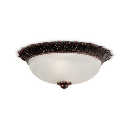 Brilagi - Stropní svítidlo FRESCO 2xE27/40W/230V pr. 30 cm bronzová