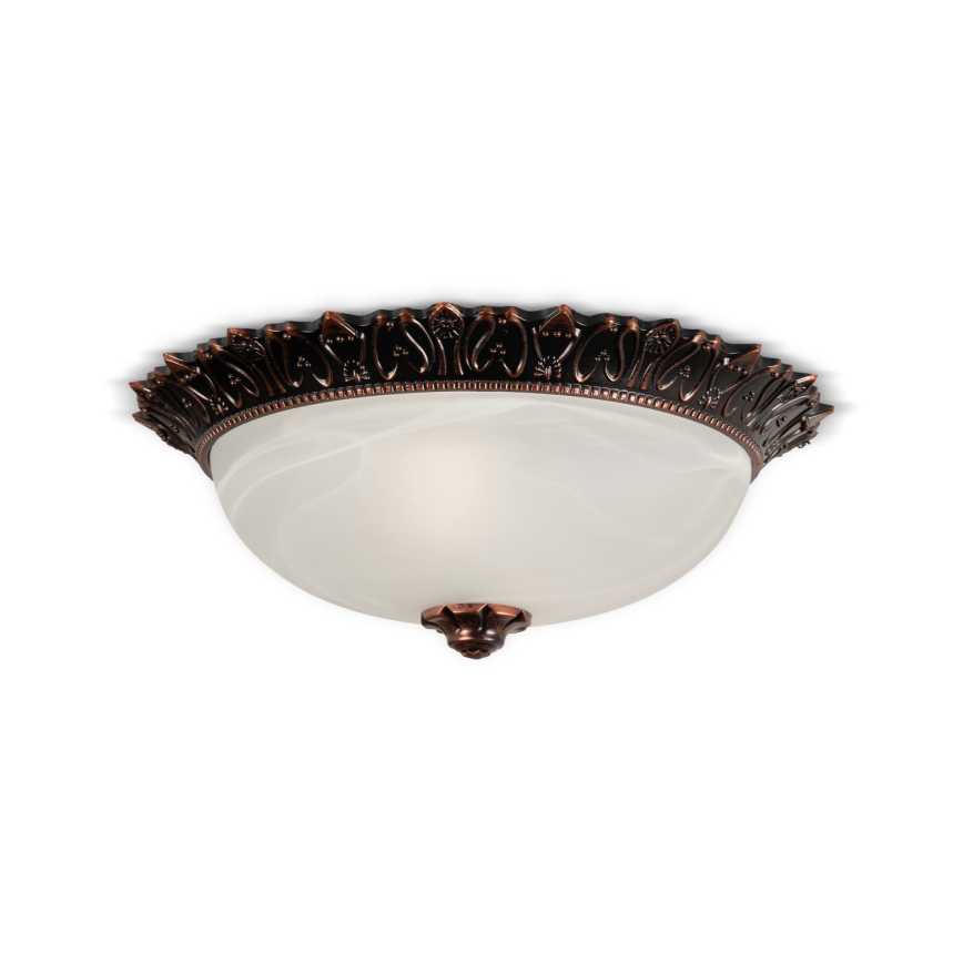 Brilagi - Stropní svítidlo FRESCO 2xE27/40W/230V pr. 30 cm bronzová