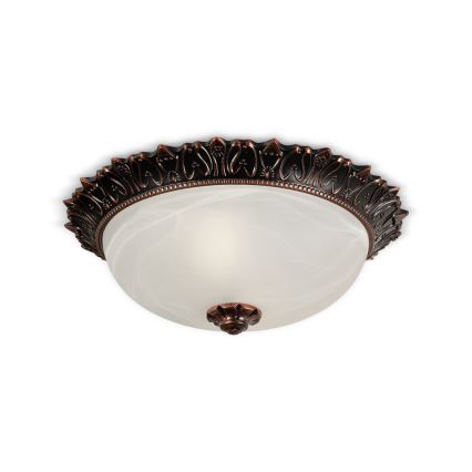 Brilagi - Stropní svítidlo FRESCO 2xE27/40W/230V pr. 30 cm bronzová