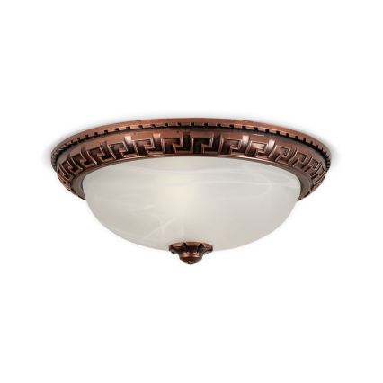 Brilagi - Stropní svítidlo FRESCO 2xE27/40W/230V pr. 30 cm měděná