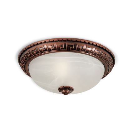 Brilagi - Stropní svítidlo FRESCO 2xE27/40W/230V pr. 30 cm měděná