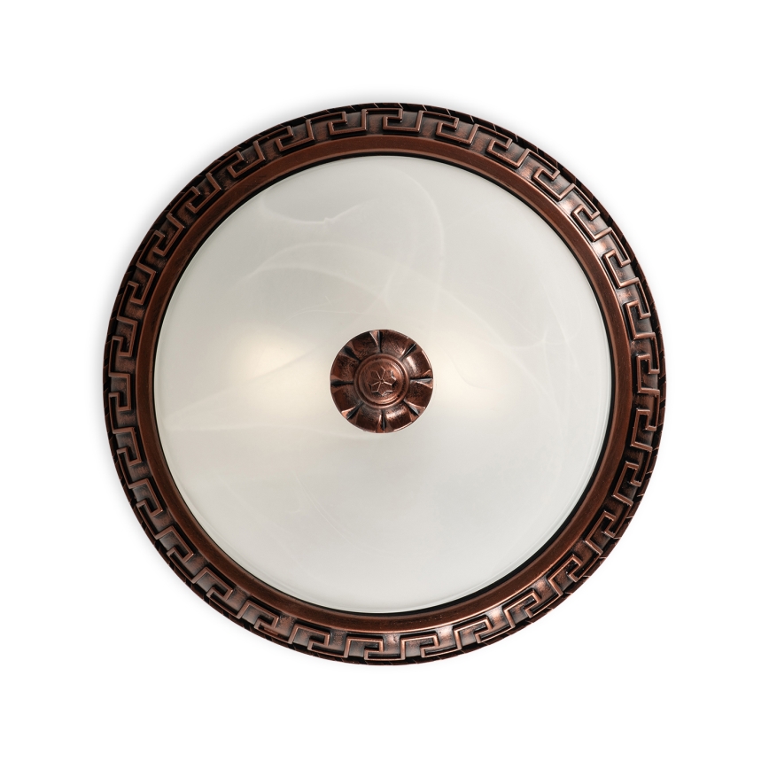 Brilagi - Stropní svítidlo FRESCO 2xE27/40W/230V pr. 30 cm měděná