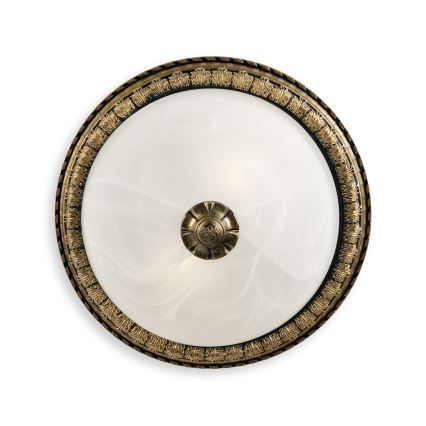 BRILAGI - Stropní svítidlo FRESCO 2xE27/40W/230V pr. 30 cm mosaz