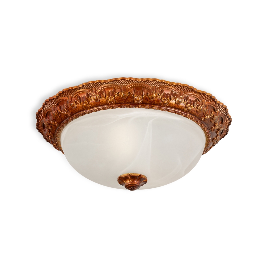 Brilagi - Stropní svítidlo FRESCO 2xE27/40W/230V pr. 30 cm zlatá