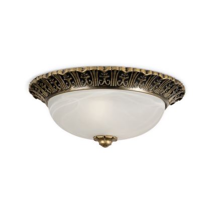 Brilagi - Stropní svítidlo FRESCO 2xE27/40W/230V pr. 30 cm zlatá
