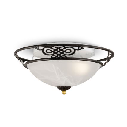 BRILAGI - Stropní svítidlo FRESCO 3xE27/40W/230V pr. 48 cm hnědá