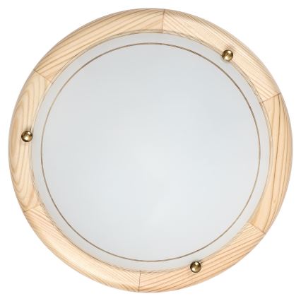 Brilagi - Stropní svítidlo ORBIS 1xE27/60W/230V pr. 30 cm borovice