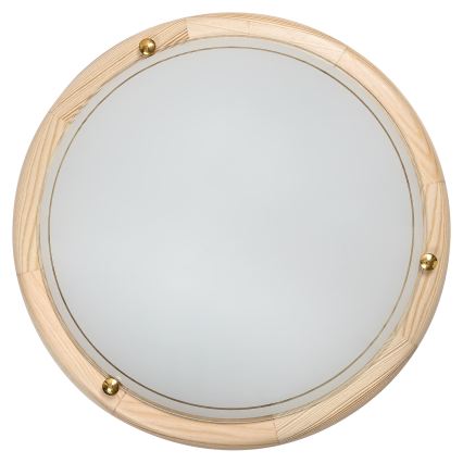 Brilagi - Stropní svítidlo ORBIS 2xE27/60W/230V pr. 38 cm borovice