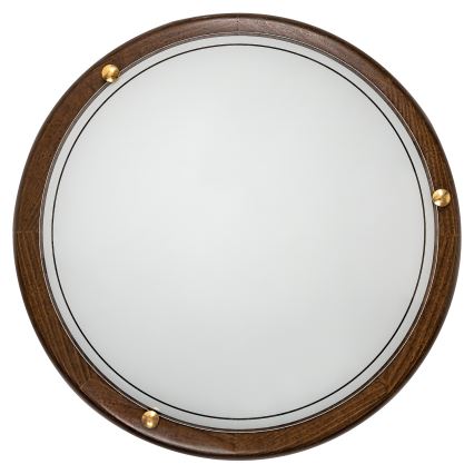 Brilagi - Stropní svítidlo ORBIS 2xE27/60W/230V pr. 38 cm borovice