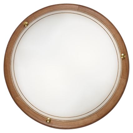 Brilagi - Stropní svítidlo ORBIS 2xE27/60W/230V pr. 38 cm borovice