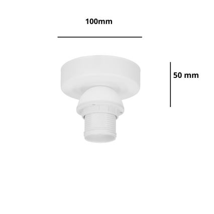 Brilagi - Stropní svítidlo PARTY 1xE27/60W/230V pr. 10 cm bílá