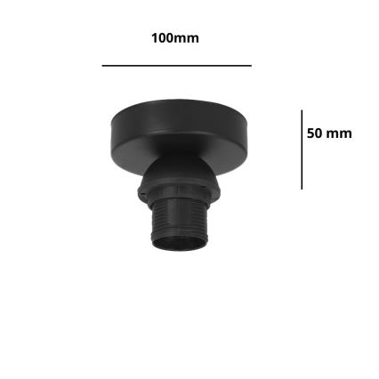 Brilagi - Stropní svítidlo PARTY 1xE27/60W/230V pr. 10 cm černá