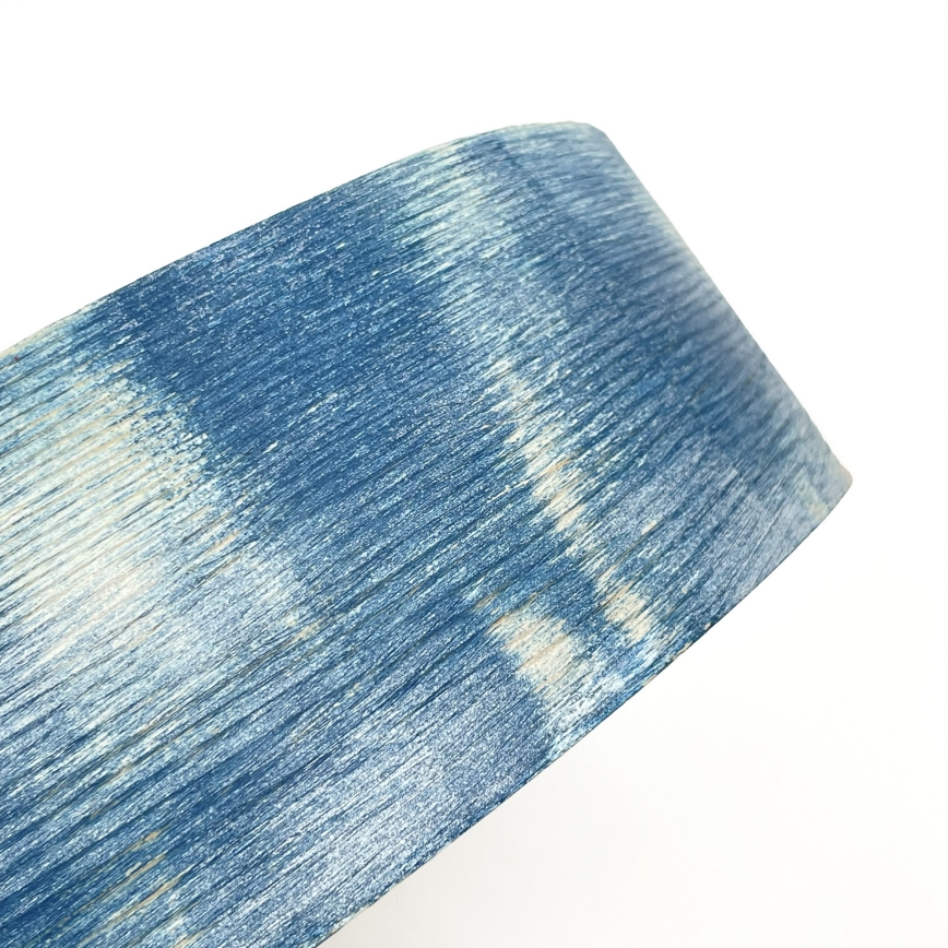 Brilagi - Stropní svítidlo PINO 1xE27/15W/230V borovice/modrá pr. 27,5 cm