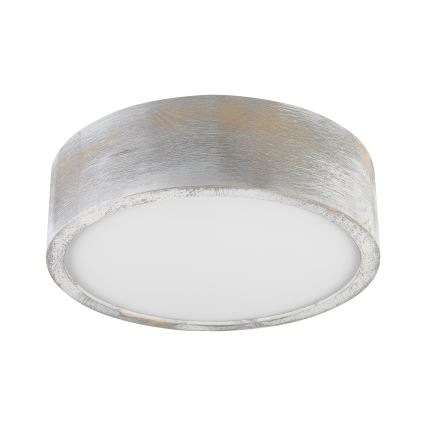 Brilagi - Stropní svítidlo PINO 1xE27/15W/230V borovice/stříbrná pr. 27,5 cm