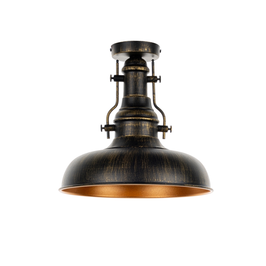 Brilagi - Stropní svítidlo PYRONIC 1xE27/40W/230V pr. 32 cm bronzová/patina