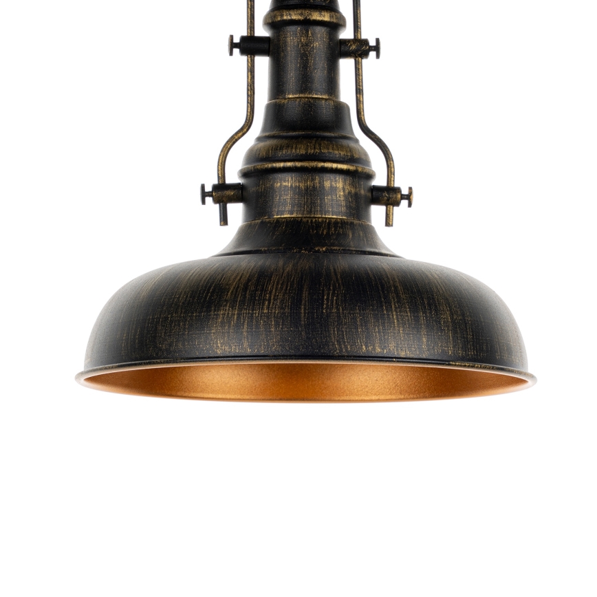 Brilagi - Stropní svítidlo PYRONIC 1xE27/40W/230V pr. 32 cm bronzová/patina