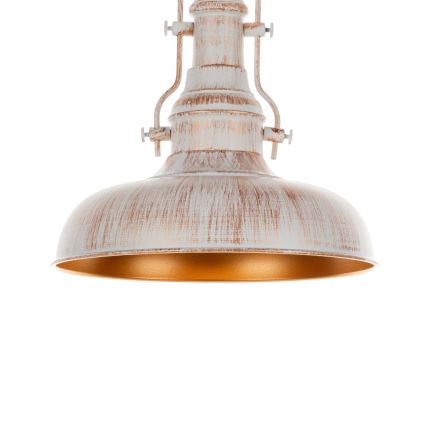 Brilagi - Stropní svítidlo PYRONIC 1xE27/40W/230V pr. 32 cm krémová/patina
