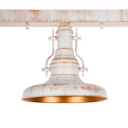 Brilagi - Stropní svítidlo PYRONIC 3xE27/40W/230V krémová/patina