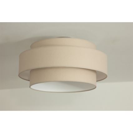 Brilagi - Stropní svítidlo RESNA 1xE27/60W/230V pr. 40 cm béžová