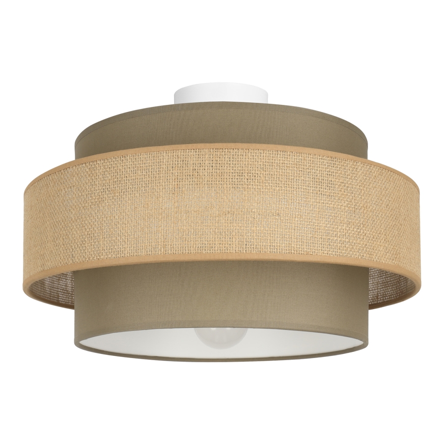 Brilagi - Stropní svítidlo RESNA 1xE27/60W/230V pr. 40 cm hnědá/béžová