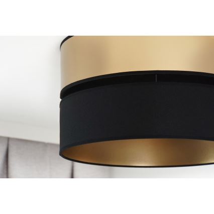 Brilagi - Stropní svítidlo ROYAL 1xE27/15W/230V pr. 40 cm černá/zlatá