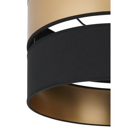 Brilagi - Stropní svítidlo ROYAL 1xE27/15W/230V pr. 40 cm černá/zlatá