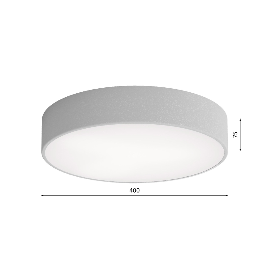 Brilagi - Stropní svítidlo se senzorem CLARE 3xE27/24W/230V pr. 40 cm šedá
