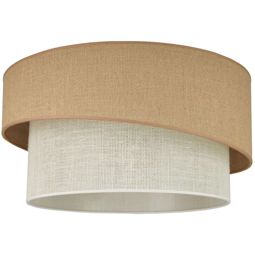 Brilagi - Stropní svítidlo SHINE 1xE27/15W/230V pr. 50 cm béžová/krémová