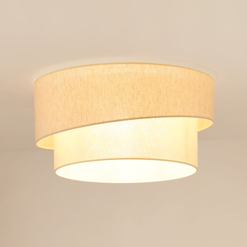 Brilagi - Stropní svítidlo SHINE 1xE27/15W/230V pr. 50 cm krémová