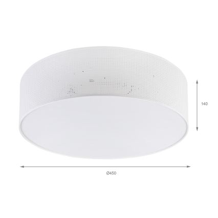 Brilagi - Stropní svítidlo SIRIJA MODERN 4xE27/60W/230V pr. 45 cm bílá