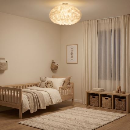 Brilagi - Stropní svítidlo SOLEAIR 2xE27/40W/230V pr. 60 cm bílá