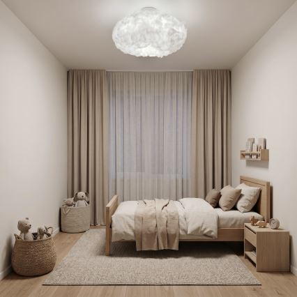 Brilagi - Stropní svítidlo SOLEAIR 2xE27/40W/230V pr. 60 cm bílá