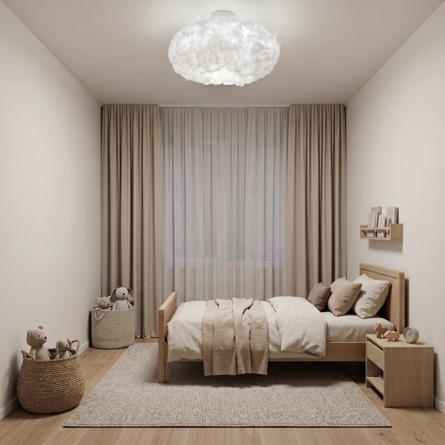 Brilagi - Stropní svítidlo SOLEAIR 2xE27/40W/230V pr. 60 cm bílá