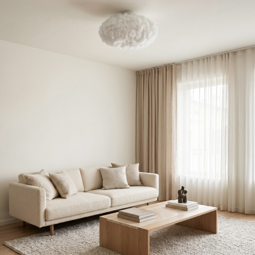 Brilagi - Stropní svítidlo SOLEAIR 2xE27/40W/230V pr. 60 cm bílá