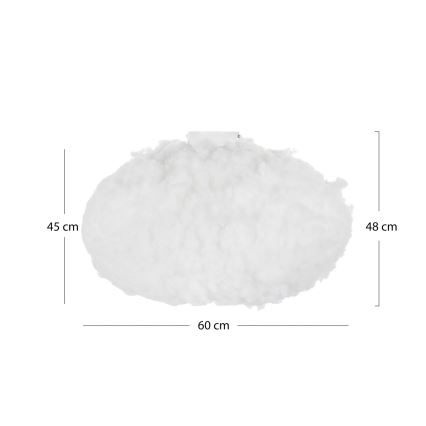 Brilagi - Stropní svítidlo SOLEAIR 2xE27/40W/230V pr. 60 cm bílá