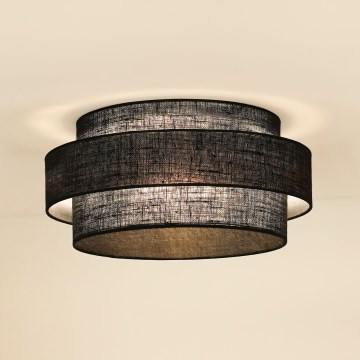 Brilagi - Stropní svítidlo SPACE YUTE LED/12W/230V pr. 50 cm 3000K/4000K/6400K černá