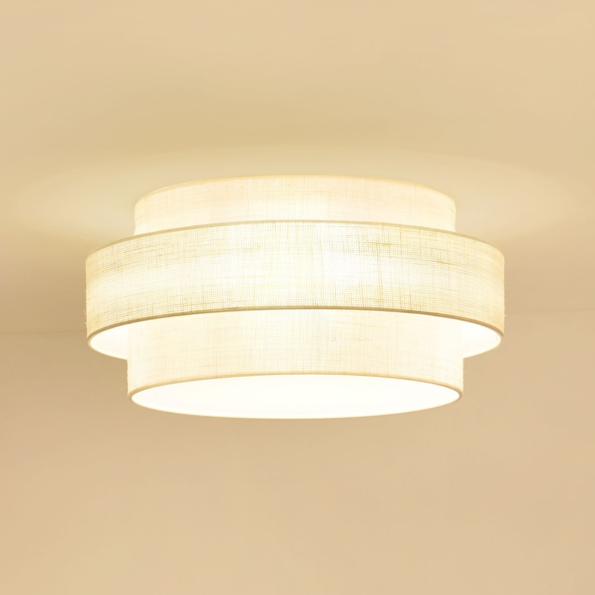 Brilagi - Stropní svítidlo SPACE YUTE LED/12W/230V pr. 50 cm 3000K/4000K/6400K krémová
