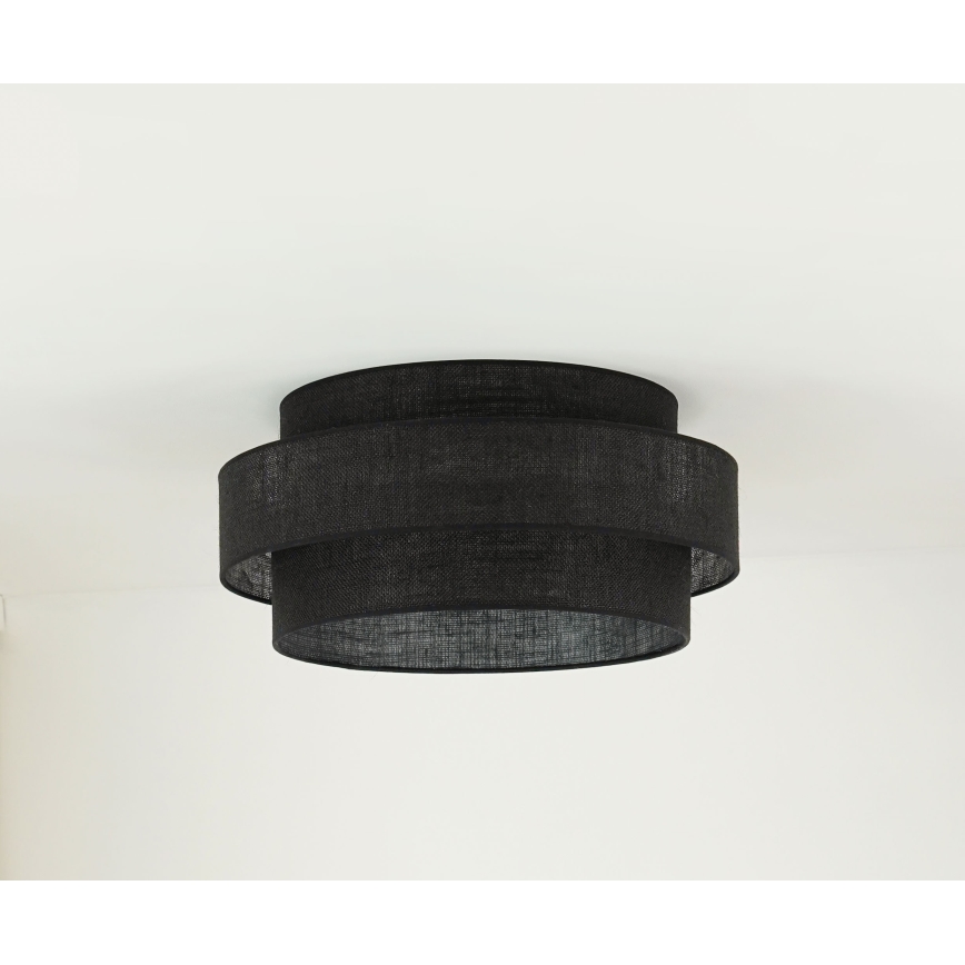 Brilagi - Stropní svítidlo SPACE YUTE LED/12W/230V pr. 50 cm 3000K/4000K/6400K černá