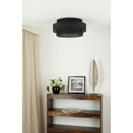 Brilagi - Stropní svítidlo SPACE YUTE LED/12W/230V pr. 50 cm 3000K/4000K/6400K černá