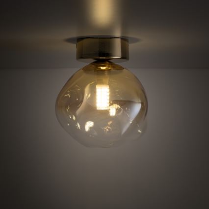 Brilagi - Stropní svítidlo VULCANO 1xG9/8W/230V zlatá/kouřová béžová