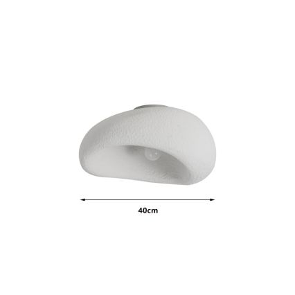 BRILAGI - Stropní svítidlo WABI SABI 1xE27/60W/230V pr. 40 cm bílá