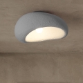 BRILAGI - Stropní svítidlo WABI SABI 1xE27/60W/230V pr. 40 cm šedá