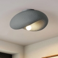 BRILAGI - Stropní svítidlo WABI SABI 1xE27/60W/230V pr. 40 cm šedá
