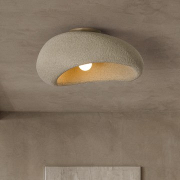 BRILAGI - Stropní svítidlo WABI SABI 1xE27/60W/230V pr. 50 cm béžová
